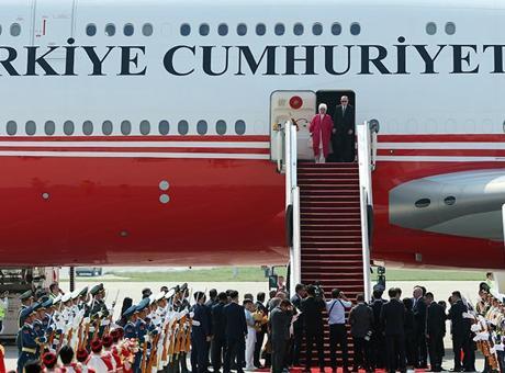 Cumhurbaşkanı Erdoğan, Çin’de