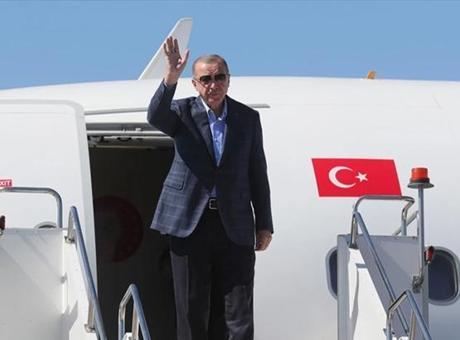 Cumhurbaşkanı Erdoğan, Çin’e gitti