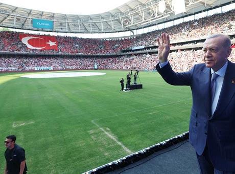 Cumhurbaşkanı Erdoğan: Filistin halkının Tayyip Erdoğan sevgisini söküp atamayacaksınız