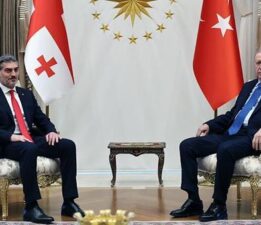 Cumhurbaşkanı Erdoğan, Gürcistanlı mevkidaşı ile ikili görüşme gerçekleştirdi