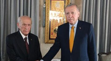 Cumhurbaşkanı Erdoğan ve Bahçeli, Ahlat’ta bir araya geldi