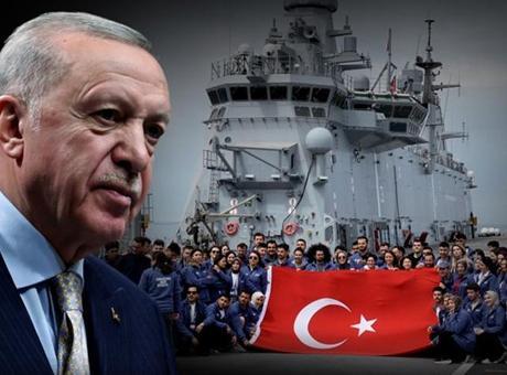 Cumhurbaşkanı Erdoğan’dan TCG Anadolu’da ‘Zafer Yolculuğu’ paylaşımı