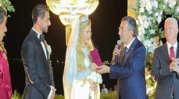 Cumhurbaşkanı Yardımcısı Yılmaz İstanbul’da düğüne katıldı! ‘Evlilikleri kolaylaştıralım’