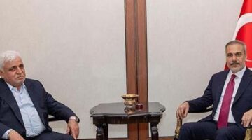 Dışişleri Bakanı Hakan Fidan, Haşdi Şabi Komisyonu Başkanı el-Feyyad ile görüştü