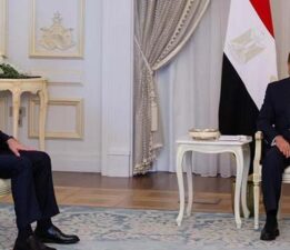 Dışişleri Bakanı Hakan Fidan, Mısır Cumhurbaşkanı Abdülfettah es-Sisi ile görüştü