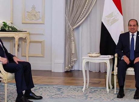 Dışişleri Bakanı Hakan Fidan, Mısır Cumhurbaşkanı Abdülfettah es-Sisi ile görüştü