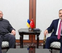 Dışişleri Bakanı Hakan Fidan, Ukrayna Ulusal Güvenlik ve Savunma Konseyi Sekreteri Umerov ile görüştü