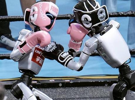 Dünyada bir ilk: Bu sefer insanlar değil robotlar yarışıyor!