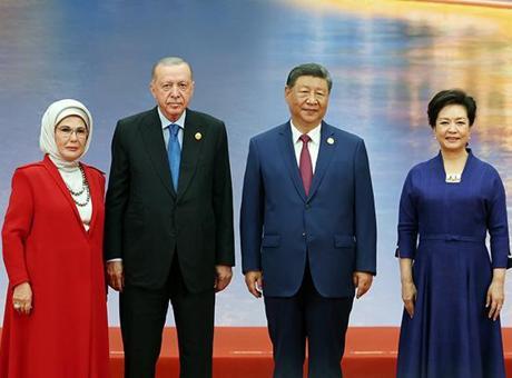 Emine Erdoğan, Çin’de lider eşleriyle yemekte bir araya geldi