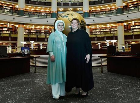 Emine Erdoğan, Gürcistan Cumhurbaşkanı eşini ağırladı: Dostluk ve iş birliği vurgusu