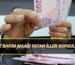 Evde bakım maaşı ağustos ayı ödemeleri hesaba yattı mı, ne zaman yatacak?