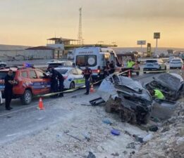 Gaziantep’te feci kaza: 3 ölü, 3 yaralı