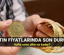 Hafta sonu gram ne kadar? 2 Ağustos altın fiyatlarında son durum: Altın alış ve satış fiyatı kaç TL?
