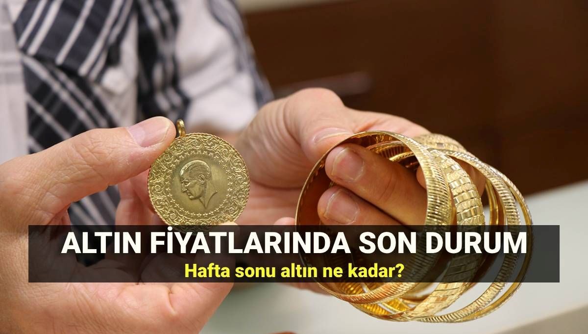 Hafta sonu gram ne kadar? 2 Ağustos altın fiyatlarında son durum: Altın alış ve satış fiyatı kaç TL?