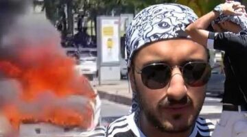 Hayali 2 ay sürdü! Aldığı araba Beşiktaş’ta alev alev yandı
