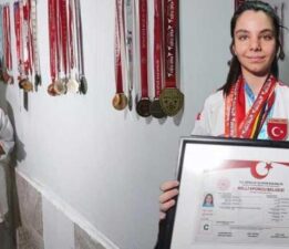 Herkes 14 yaşındaki Turna’yı konuşuyor! ‘150’den fazla madalya kazandım’