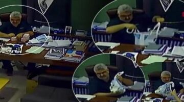 İBB soruşturmasında yeni rüşvet görüntüsü: Önceden sayarak hazırladı, böyle teslim etti