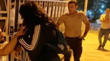 İki sevgilinin yaşadığı olay polisi de bekçiyi de çileden çıkardı