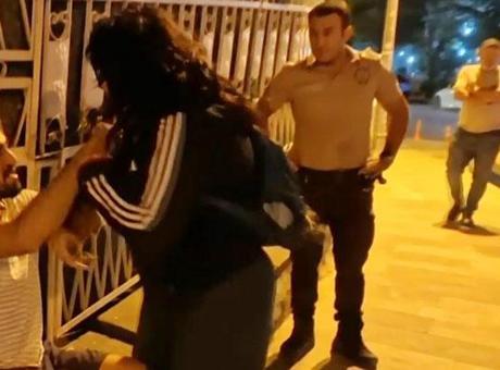 İki sevgilinin yaşadığı olay polisi de bekçiyi de çileden çıkardı