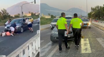 İngiliz kadına çarpıp kaçtı: Kadını ezilmekten vatandaşlar kurtardı