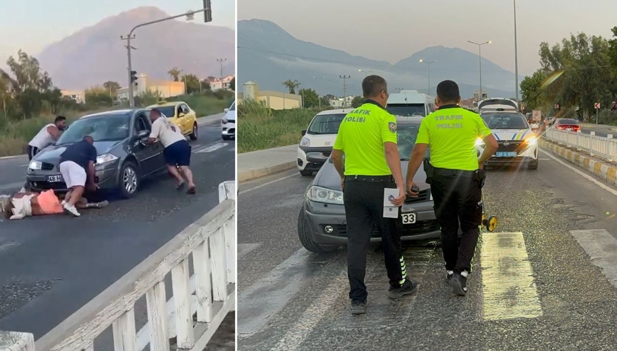 İngiliz kadına çarpıp kaçtı: Kadını ezilmekten vatandaşlar kurtardı
