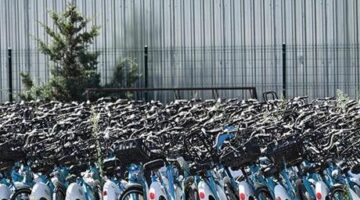 İSBİKE’nin yüzlerce bisikleti hurdalık alanda atıl durumda bekletiliyor