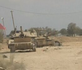 İsrail tankları Gazze sınırında