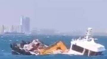 İstanbul’da fırtına gemi batırdı