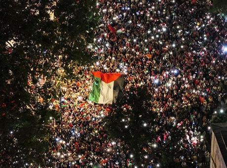 İstanbul’da Gazze’ye Umut Işığı Ol yürüyüşü başladı