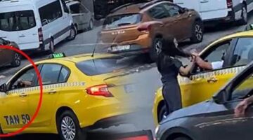 İstanbul’da taksici dehşeti! Tartıştığı genç kızı tek yumrukla bayılttı