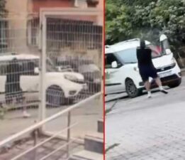 İstanbul’un göbeğinde korkunç infaz! Biri vurdu, diğeri telefonuyla kayıt aldı