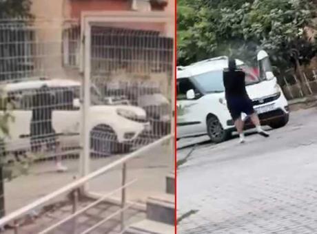 İstanbul’un göbeğinde korkunç infaz! Biri vurdu, diğeri telefonuyla kayıt aldı