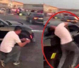 İzmir’de tehlikeli şov! Drift meraklısı, az kalsın canından oluyordu