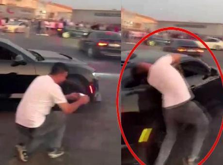 İzmir’de tehlikeli şov! Drift meraklısı, az kalsın canından oluyordu