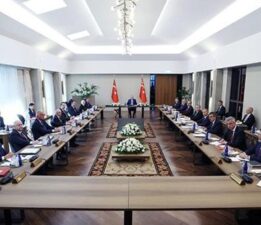 Kabine toplantısı, Erdoğan başkanlığında Ahlat’ta başladı