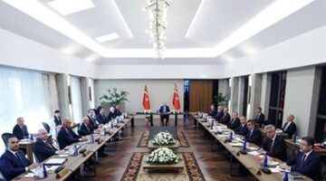 Kabine toplantısı, Erdoğan başkanlığında Ahlat’ta başladı