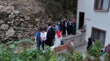Kana bulanan düğünün görüntüsü ortaya çıktı