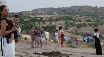 Kapadokya’ya gelenler gözlerine inanamadı! ‘Bu manzara ile adeta şok olduk’