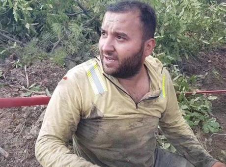 Karabük’te orman yangını! Alevlerin arasında kalmaktan son anda kurtarıldı, sorduğu ilk şey yürek burktu