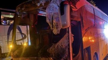 Kayseri’de yolcu otobüsü kaza yaptı! Ölü ve yaralılar var