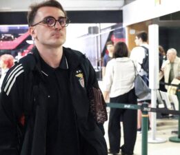 Kerem Aktürkoğlu yola çıktı: Benfica havaalanından paylaştı