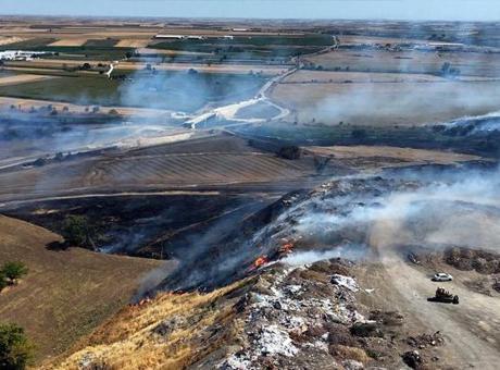 Kırklareli’de korkutan yangın! TEM ve D-100 trafiğe kapatıldı