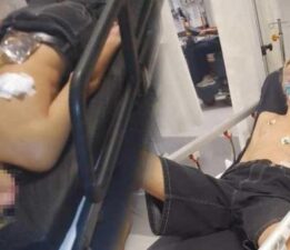Kuşadası’nda gaspçı dehşeti! 15 yaşındaki çocuk sırtından bıçaklandı