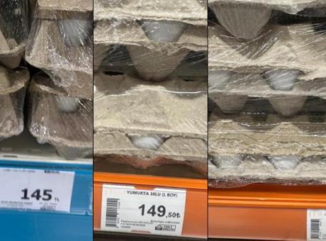 Markette 90 TL’ye kadar düşen yumurta fiyatı yeniden yükselişe geçti! Nedeni belli oldu