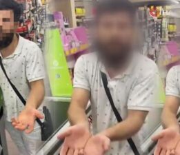 Markette utanç veren işfa: Görüntüler sosyal medyada yayıldı; gözaltına alındı