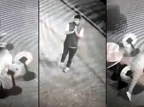 Masaları kırık görünce kamera görüntülerini izledi! Şaşkına döndü: ‘Şikayetten vazgeçtim’