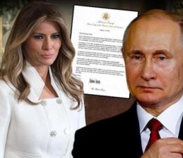 Melania Trump’tan Putin’e özel mektup! ‘Tek kalem hamlesiye savaşı bitirecek güce sahipsiniz’