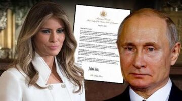 Melania Trump’tan Putin’e özel mektup! ‘Tek kalem hamlesiye savaşı bitirecek güce sahipsiniz’