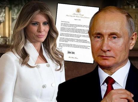 Melania Trump’tan Putin’e özel mektup! ‘Tek kalem hamlesiye savaşı bitirecek güce sahipsiniz’