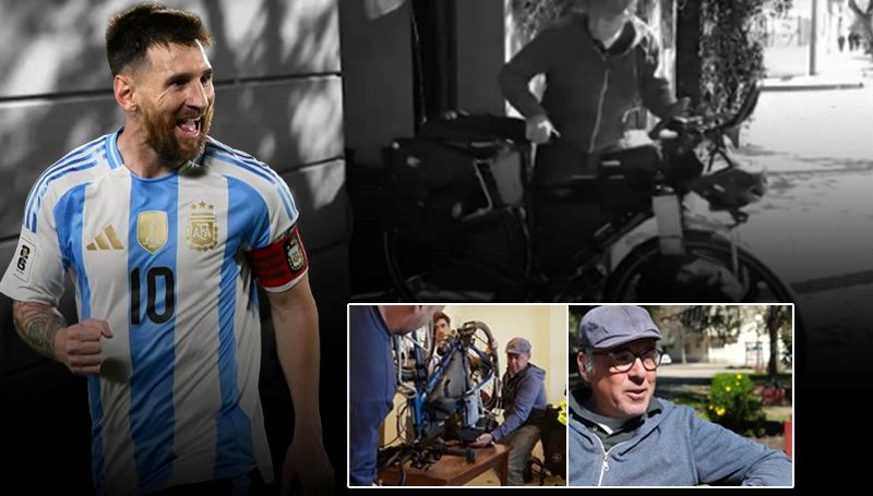 Messi için yola çıktı: 20 bin kilometrelik sıra dışı yolculuk